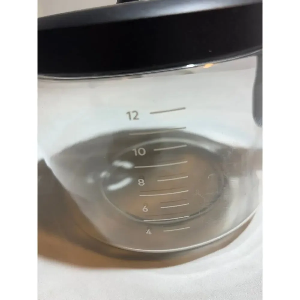 Keurig Coffee Carafe with Black Lid and Handle